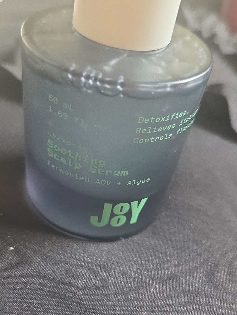 Joy Soothing Scalp Serum - Green Glass Bottle